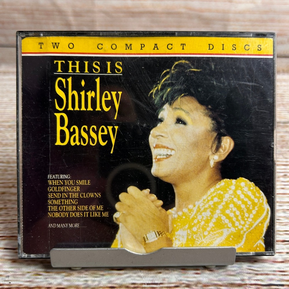 This Is Shirley Bassey 2-CD Compilation Goldfinger Diamonds Are Forever 1991 EMI